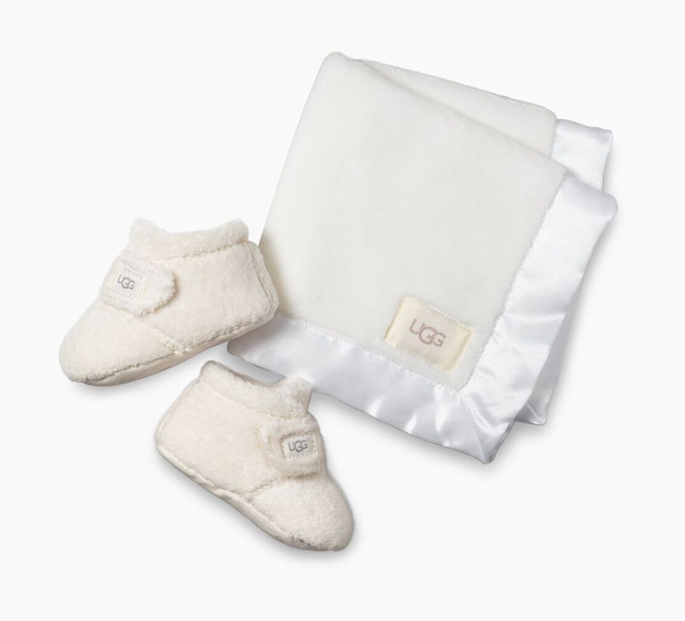 Ugg Bootie Baby - Ugg Bixbee And Lovey Blanket White - 430HEYKFS